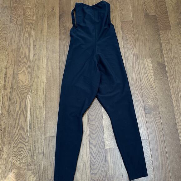 Marena Recovery Large Pull-On Girdle With High Back Mid Calf Length Black - Picture 5 of 6